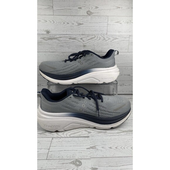 Saucony Hurricane 25 Mens Size 11.5 Flint Navy Road Track Running Shoes #155 main image 5